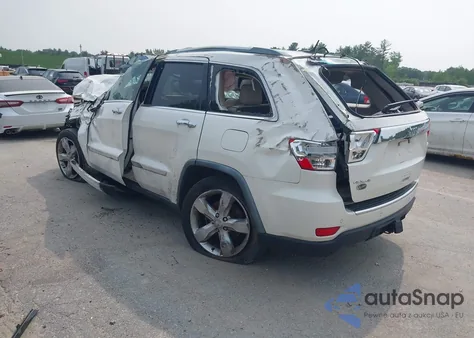 2012 Jeep Grand Cherokee Overland from USA, damaged, VIN 1C4RJFCG8CC140574